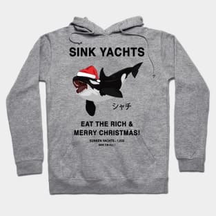 Orca Merry Christmas Hoodie